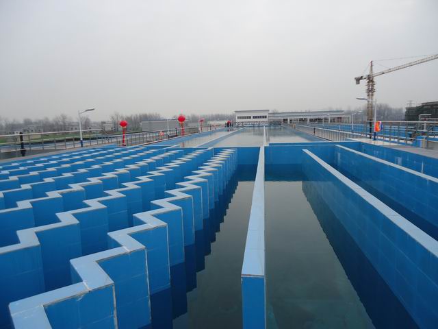 东区水厂清池塘